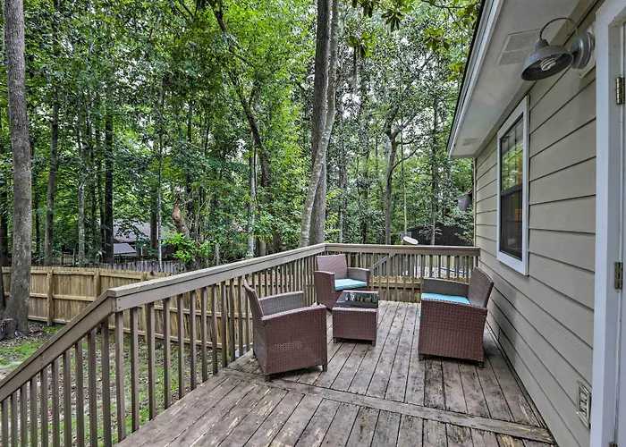 Ferienhaus Charming Townhouse ~ 3 Mi To Fsu! Tallahassee